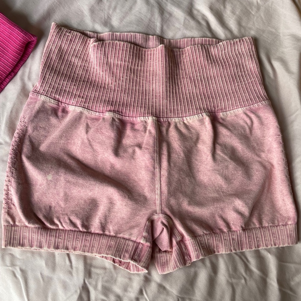 NWOT M/L Free People Good Karma Running Shorts